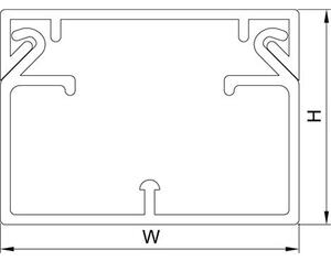 TT Plast Kanał elektroinstalacyjny KK 25 x 15mm 2m (10261)