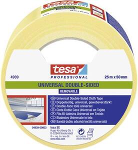 Tesa UNIVERSAL REMOVABLE (04939-00003-11) Fektető szalag ® Professional Fehér (H x Sz) 25 m x 50 mm 1 db