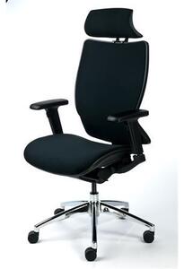 MAYAH "Crown" főnöki szék fejtámasszal (BBSZVV36 / CM4003S BLACK)