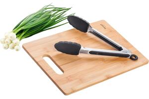 Lamart Bamboo LT2060 vágódeszka szilikonos fogócsipesszel
