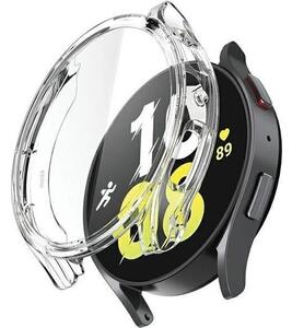 Samsung Watch 6 Esim 44mm Spigen Ultra Hybrid Műanyag Óra Keret Ütésállóság Átlátszó