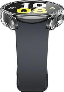 Samsung Watch 6 Esim 44mm Spigen Ultra Hybrid Műanyag Óra Keret Ütésállóság Átlátszó