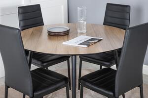 Silar étkezőasztal barna Ø100 cm