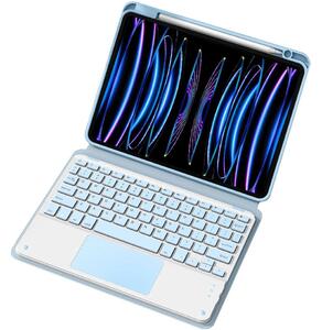 Etui z klawiaturą Bluetooth touchpad do Xiaomi Mi Pad 6/ 6 Pro (Niebieskie)