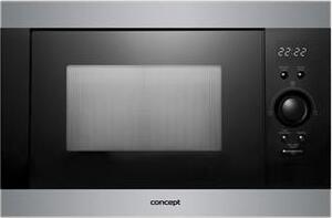 Concept MTV-3125 Beépíthető Mikrohullámú Sütő 900W Grill Funkcióval 25L