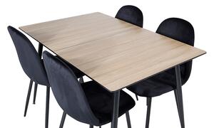 Silar étkezőasztal barna 120/160