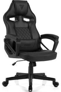 SENSE7 Knight gamer szék - fekete műbőr
