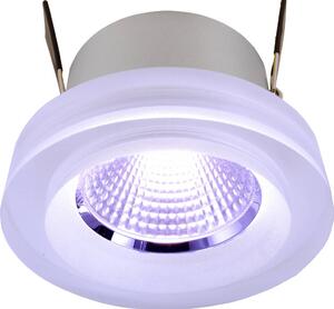 Deko Light COB 68 Acryl, 8 W, RGB, Silber LED-es beépíthető lámpa LED Fixen beépített LED-es 8.0 W Ezüst (565197)
