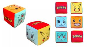 Halantex Pokémon Arcok kocka Díszpárna 25 x 25 x 25 cm