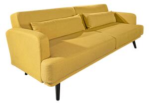 Studio kanapé 210 cm sárga