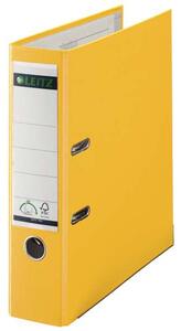 Leitz Plastic Lever Arch File A4 80mm 180° Yellow gyűrűs iratgyűjtő Sárga