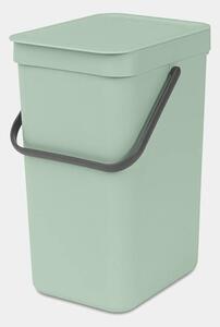 Brabantia Sort & Go 12 literes hulladékgyűjtő szemetes - Világoszöld