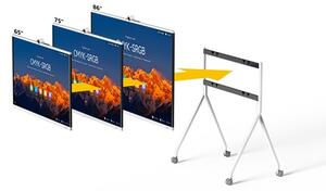 Huawei eKit IdeaHub Gurulós padló állvány - White Rolling Stand II (65/75/86 inches)