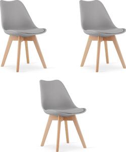 "MARK Szék Szürke x 3"
