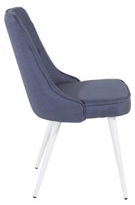 Velvet Deluxe szék kék/fehér