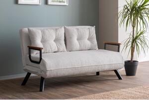 Kanapé futon Sandy (fehér)