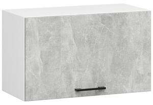 Konyhaszekrény OLIVIA W60OK - fehér/beton
