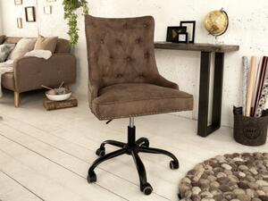 Victorian barna irodai szék
