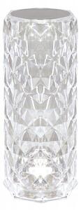 Ideus Holi 04402 lampa stołowa lampka 1x0,7W LED SMD 59 lm transparentna