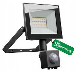 FLOODLIGH SENSOR 20W 230V NW IP44 BLACK