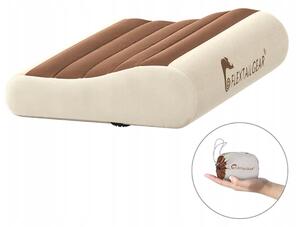 FLEXTAIL Zero Pillow felfújható párna szürke