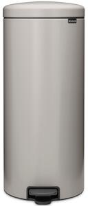 BRABANTIA NewIcon pedálos hulladékgyűjtő 30L hamvasszürke 254949 BR254949