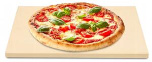 G3FERRARI G10190 Természetes Cordierite pizzasütő kőlap 38x30cm