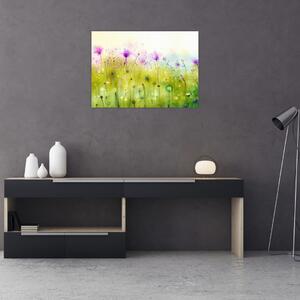 Kép - Réti virágok (70x50 cm)