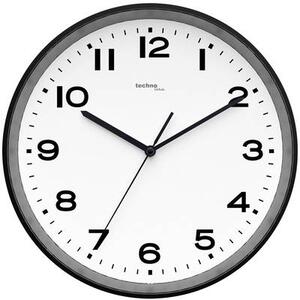 Techno Line (WT 8500-3 schwarz) Rádiójel vezérlésű Falióra 30 cm x 4.1 cm Fekete