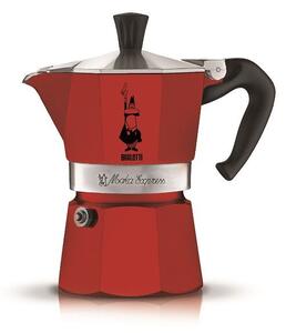 Bialetti Moka Express 3 személyes kotyogós kávéfőző piros (4942)
