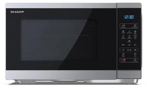 Sharp YC-MS252AE-S 25L 900W digitális mikrohullámú sütő ezüst/fekete