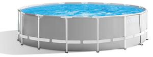 INTEX 203200195 Fémvázas medence szett Prism 457x122 cm