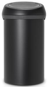 Brabantia Touch Bin nyomófedeles hulladékgyűjtő XXL, 60L - H méret, holdfény fekete ásványi textúra - 128981