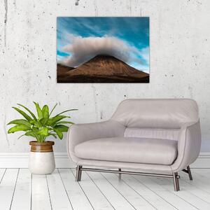 Kép - Felhő a csúcs felett (70x50 cm)