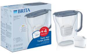 Szűrő kancsó BRITA Style Essential + 4 x Maxtra Pro Pure szűrőbetét