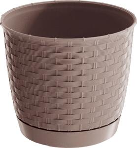 Maceta Ratolla Round 11l, 300x300x264mm Mocca