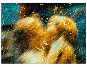 Kép - Csókolózó angyalok (70x50 cm)