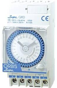 ORBIS Zeitschalttechnik SUPRA QRD 230V Kalapsínes időkapcsoló óra Analóg 230 V/AC