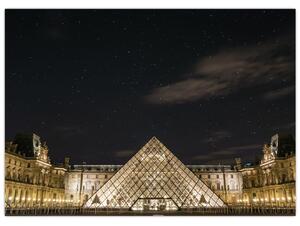 Kép - Louvre éjjel (70x50 cm)
