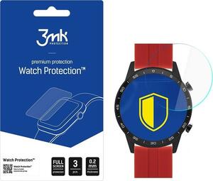3mk Óra kijelző védőfólia FlexibleGlass hibrid üvegfólia 7H Vector Smart VCTR-32-22BK RD 45mm