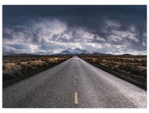 Az út képe a sivatagban (70x50 cm)