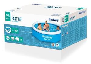 Bestway Fast Set kör alakú medence (244 × 61 cm)