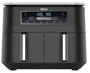 NINJA KITCHEN AF300EU Forrólevegős fritőz 2x1200W 7.6L Fekete