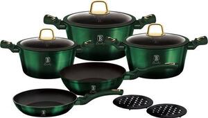 Berlinger Haus Bh-6065 10 Részes Edénykészlet, Emerald