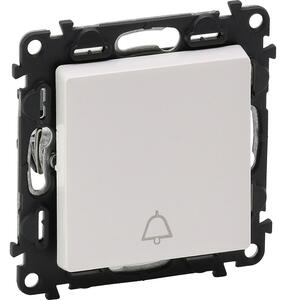 Legrand 752115 Valena Life csengőjellel fehér váltóérintkezős nyomó