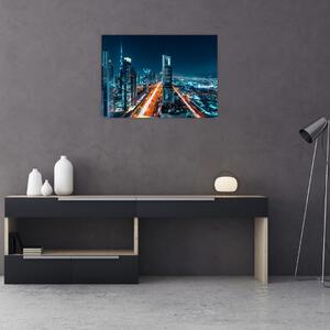 Kép - Dubai éjszaka (70x50 cm)