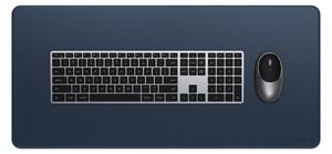 SATECHI Premium Desk Mat - vegán bőr asztali alátét kék