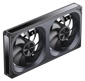 Jonsbo ZA-240B hűtő ventilátor panel fekete