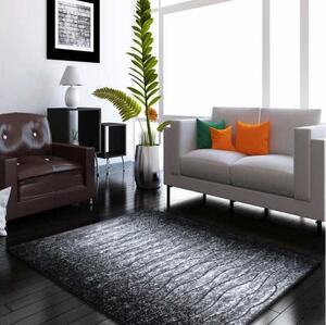 Modern nappali szőnyeg szürke színben Szélesség: 200 cm | Hossz: 290 cm