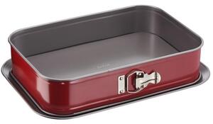 Tefal J1640574 Delibake szögletes sütőforma csatos 36x24cm